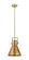 Downtown Urban One Light Mini Pendant in Brushed Brass (405|4111SMBBM41110BB)