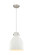 Downtown Urban One Light Pendant in Polished Nickel (405|4101PMPNM41210W)
