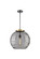 Ballston One Light Pendant in Black Antique Brass (405|2211SBABG121316SM) Ballston One Light Pendant in Black Antique Brass (405|2211SBABG121316SM)