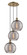 Ballston Three Light Pendant in Antique Brass (405|113B3PABG121310SM)