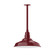 Warehouse LED Pendant in Barn Red (518|STB18455L13)