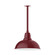 Cafe LED Pendant in Barn Red (518|STB10855L13)