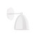 Jill LED Wall Sconce in White (518|SCK41744L10)