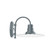 Radial One Light Wall Sconce in Slate Gray (518|SCC15840)