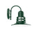 Atomic One Light Wall Sconce in Forest Green (518|SCC14842)