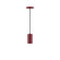 Axis LED Pendant in Barn Red (518|PEB42555L10)