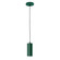 Jordan LED Pendant in Forest Green (518|PEB41842C21L10)