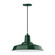Warehouse LED Pendant in Forest Green (518|PEB18542W18L13)