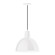 Deep Bowl LED Pendant in White (518|PEB11744C24L13)