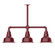 Warehouse LED Pendant in Architectural Bronze (518|MSK18051W08L10)
