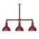 Deep Bowl LED Pendant in Barn Red (518|MSK11455T30L10)