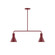 Axis LED Chandelier in Barn Red (518|MSG43655L10)