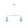 Flare LED Chandelier in Sea Green (518|MSG43648L10)
