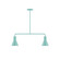 Axis LED Chandelier in Sea Green (518|MSG43648L10)