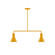 Flare LED Chandelier in Bright Yellow (518|MSG43621L10)