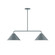 Pinnacle LED Chandelier in Slate Gray (518|MSG42240L10)