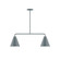 Jynx LED Chandelier in Slate Gray (518|MSG42040L10)