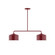 Julia LED Chandelier in Barn Red (518|MSG41955L10)