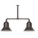 Prima LED Pendant in Architectural Bronze (518|MSD12351T30L12)