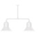 Prima LED Pendant in White (518|MSD12344T36L12)