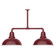 Cafe LED Pendant in Barn Red (518|MSD10855T48L13)