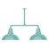 Cafe LED Pendant in Sea Green (518|MSD10848T24L13)