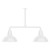Cafe LED Pendant in White (518|MSD10644W12L12)