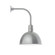 Deep Bowl LED Curved Arm Wall Light in Painted Galvanized (518|GNU11749B01L13)