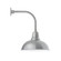 Cafe LED Curved Arm Wall Light in Painted Galvanized (518|GNU10849W16L13)