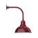 Cafe LED Curved Arm Wall Light in Barn Red (518|GNU10755W14L13)