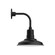 Warehouse LED Curved Arm Wall Light in Black (518|GNT18241W12L12)