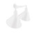 Angle Two Light Straight Arm Wall Light in White (518|GNR10444)