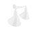 Angle Two Light Straight Arm Wall Light in White (518|GNR10344)