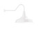 Warehouse One Light Gooseneck Wall Light in White (518|GNC18744B01)