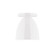Jill LED Flush Mount in White (518|FMD41744L10)