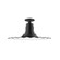 Radial One Light Flush Mount in Black (518|FMB15941G05)