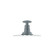 Radial One Light Flush Mount in Slate Gray (518|FMB15840G06)