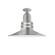 Atomic One Light Flush Mount in Painted Galvanized (518|FMB14949G07)
