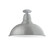 Cafe One Light Flush Mount in Painted Galvanized (518|FMB10849G05)