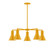 J-Series LED Chandelier in Bright Yellow (518|CHC43621L10)