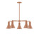 J-Series LED Chandelier in Terracotta (518|CHC43619L10)