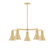 Flare LED Chandelier in Ivory (518|CHC43617L10)