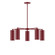 J-Series LED Chandelier in Barn Red (518|CHC41855L10)