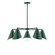 J-Series LED Chandelier in Forest Green (518|CHC41542L10)