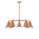 J-Series LED Chandelier in Terracotta (518|CHC41519L10)