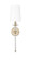 One Light Wall Sconce in Modern Gold (59|46981MG)