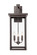 Barkeley Four Light Outdoor Wall Sconce in Powder Coated Bronze (59|42606PBZ)