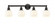 Edison Four Light Bath Vanity in Oil Rubbed Bronze (405|6164WOBG122C6CL)