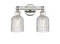 Edison Two Light Bath Vanity in Polished Nickel (405|6162WPNG5595CL)