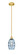 Edison One Light Mini Pendant in Satin Gold (405|6161SSGG5576BL)